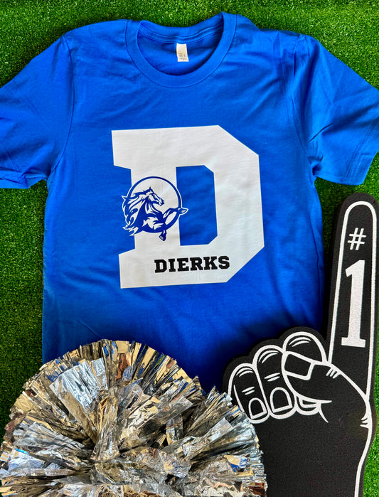 Dierks Outlaws Logo Tee