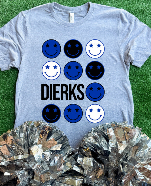 Dierks Outlaws Smiley Tee