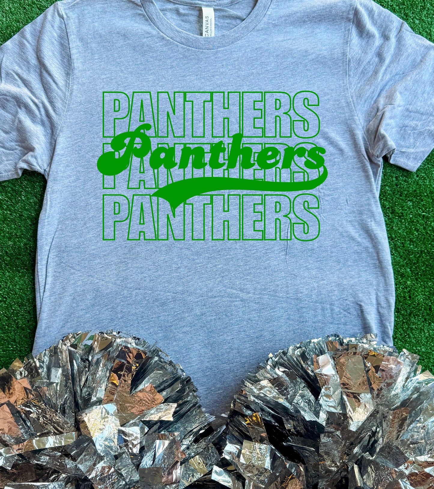 Mabank Panthers Retro Outline Tee