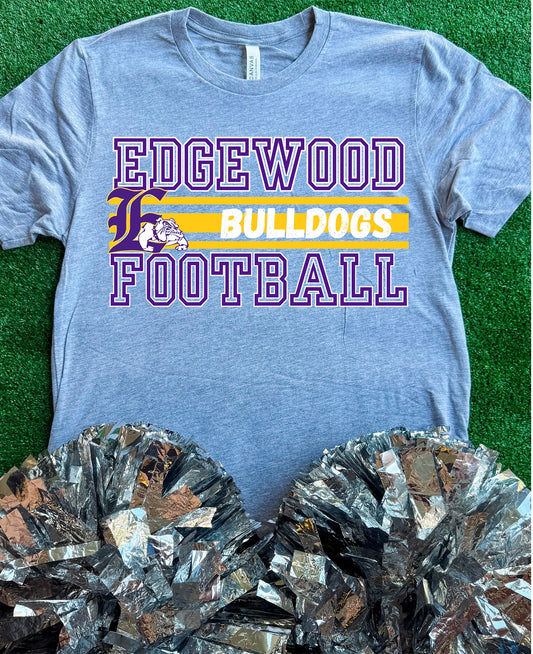 Edgewood Bulldogs Football Tee
