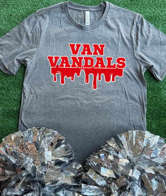 Van Vandals Drip Tee
