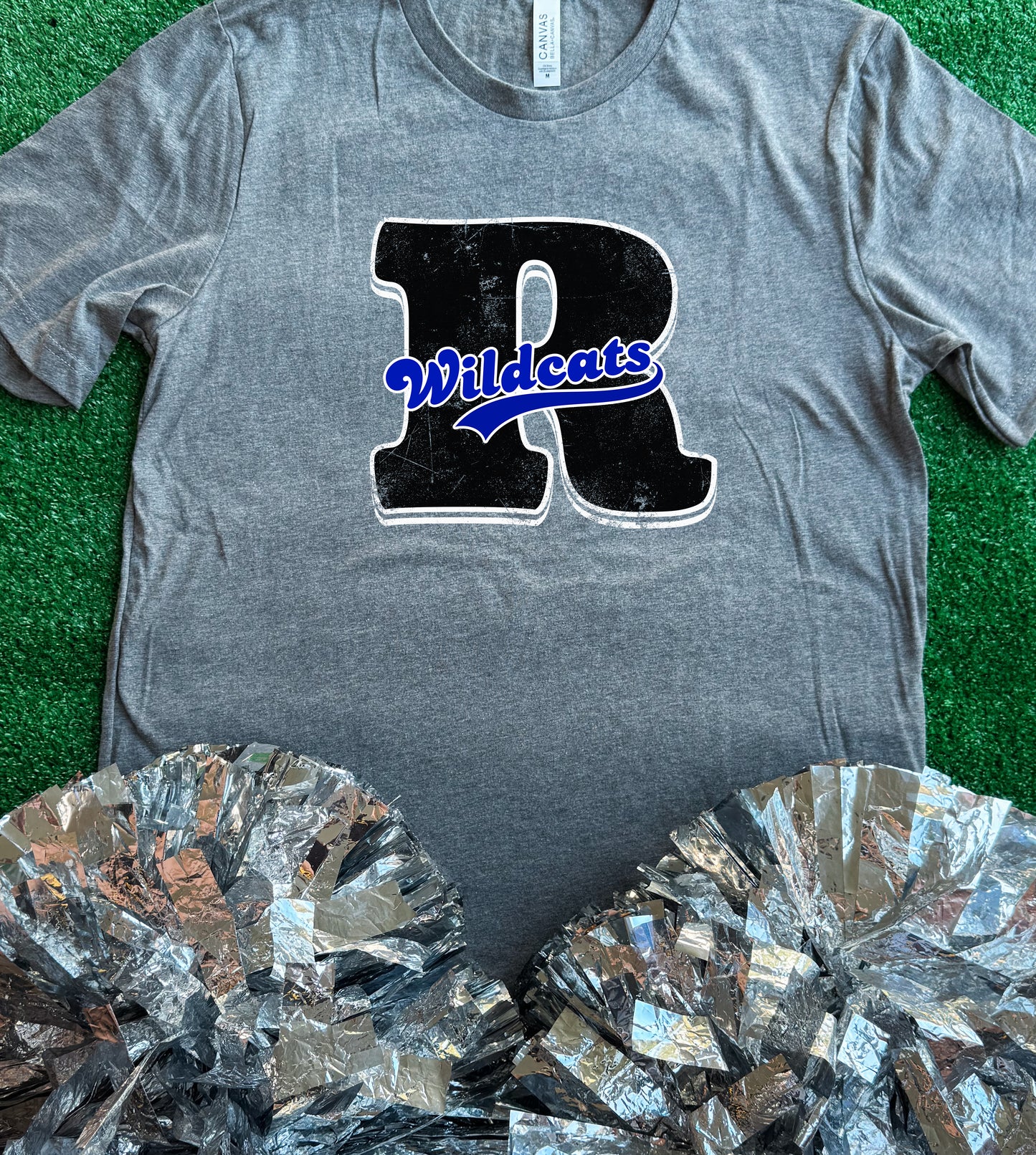 Rains Wildcats Initial Tee
