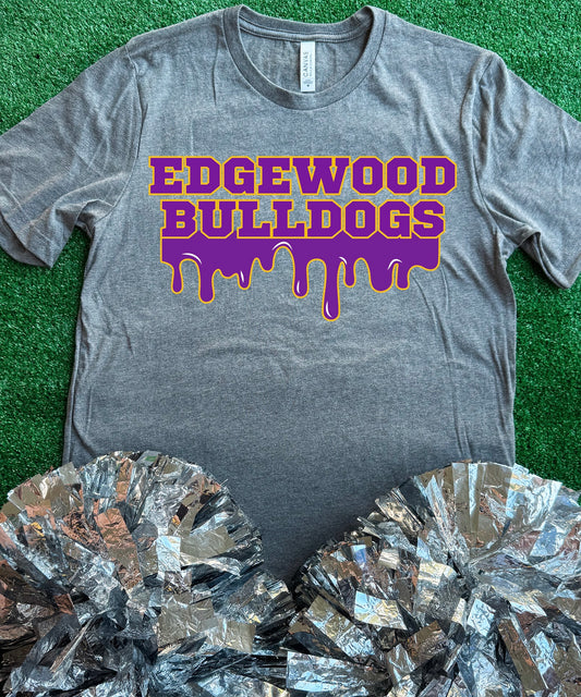Edgewood Bulldogs Drip Tee