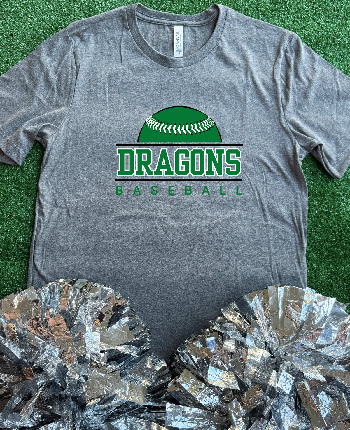 Genoa Central Dragons Baseball Tee