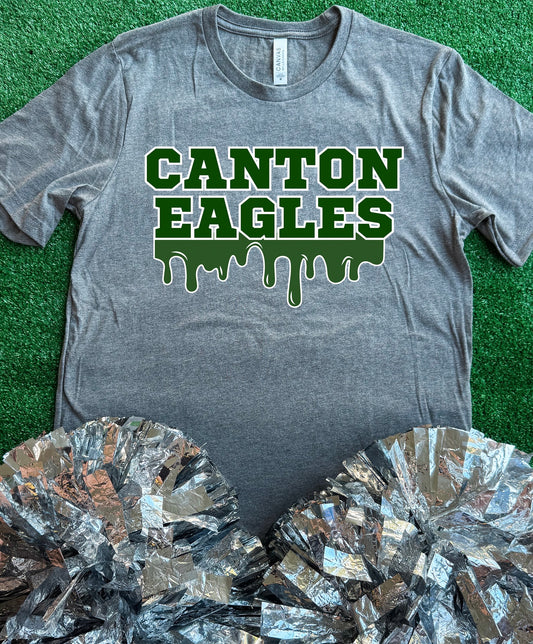 Canton Eagles Drip Tee