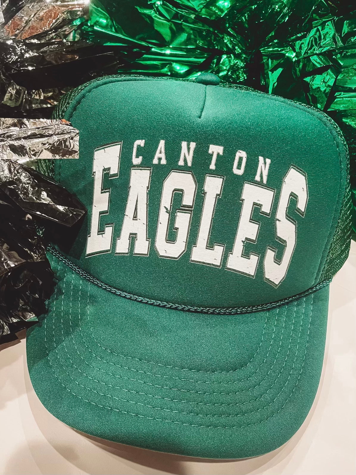 Canton Eagles Vintage Trucker Hat