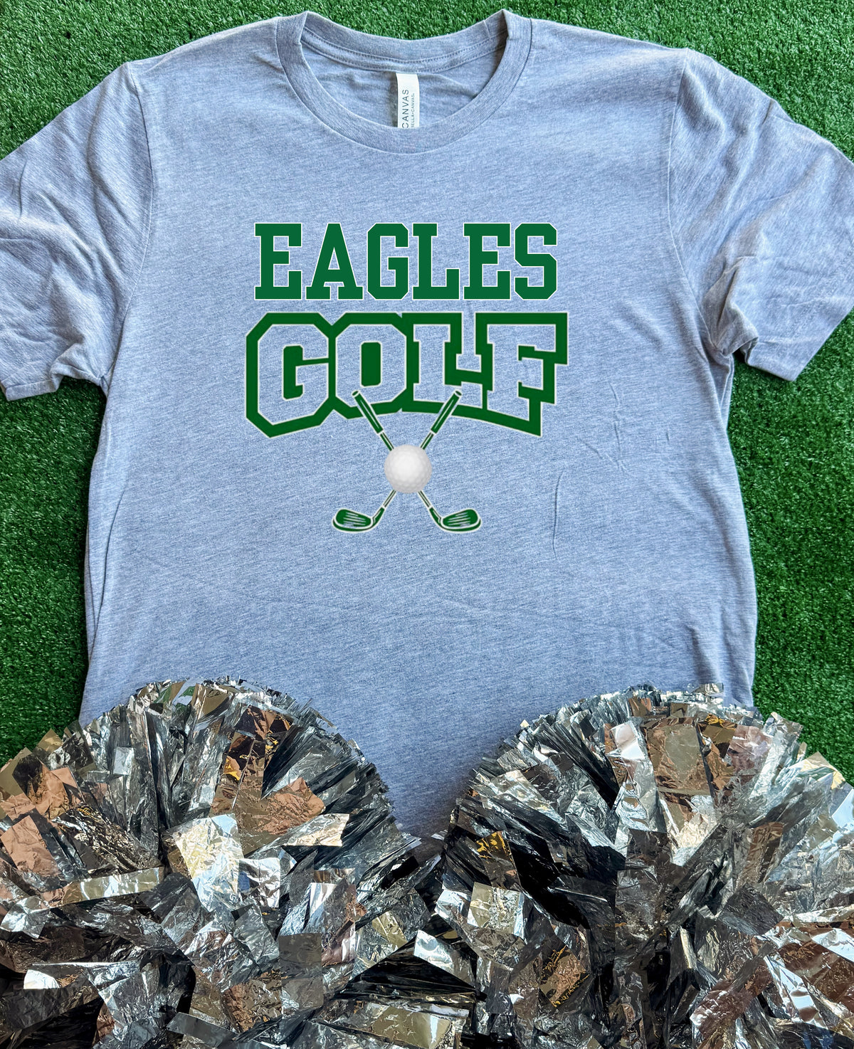 Canton Eagles Golf Curve Tee
