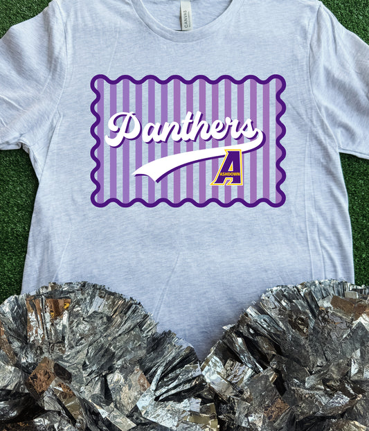 Ashdown Panthers Wavy Tee