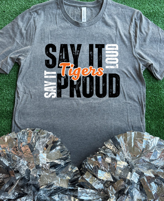 Commerce Tigers Say It Proud Tee