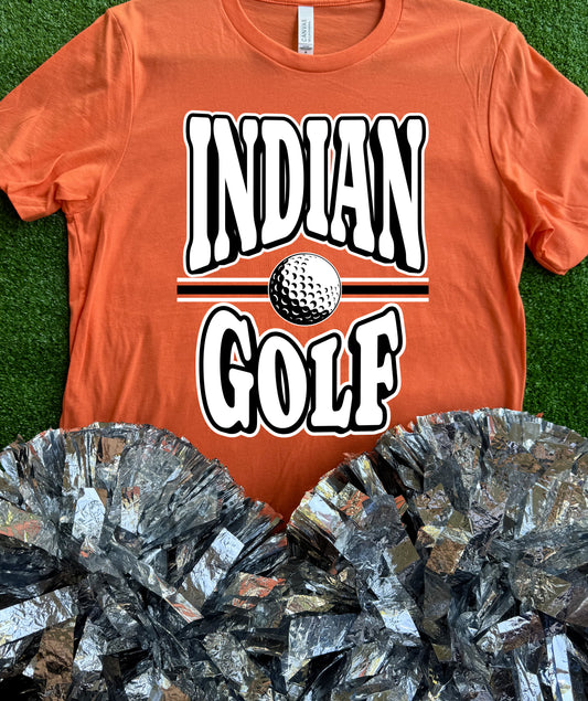 Grand Saline Indians Golf Tee