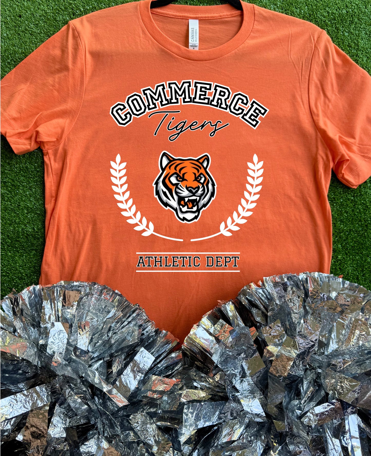 Commerce Tigers AD Logo Tee