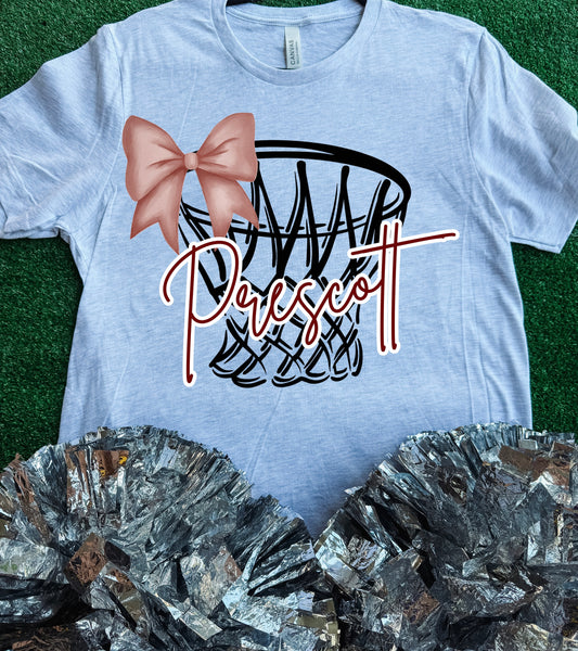 Prescott Curley Wolves Net Tee