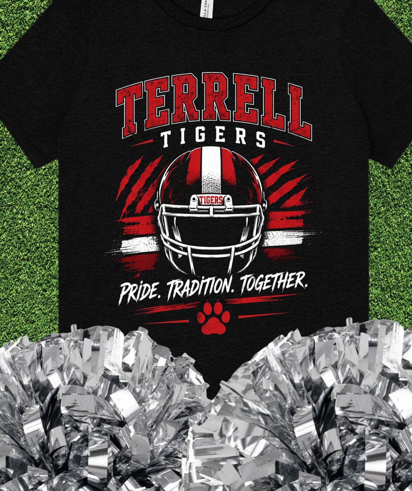 Terrell Tigers Pride Tradition Football Tee