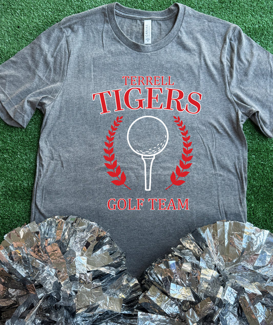 Terrell Tigers Golf Team Tee