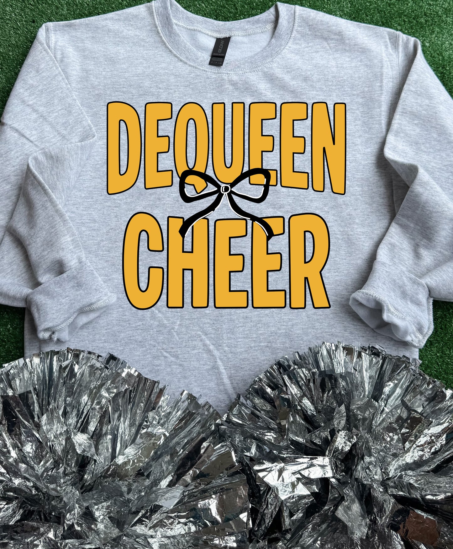 DeQueen Leopards Cheer Sweatshirt