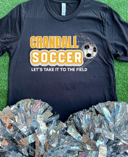 Crandall Pirates Soccer Net Tee