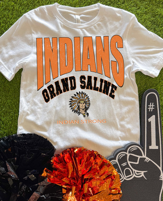 Grand Saline Indians Proud Tee