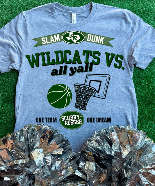 Scurry-Rosser Wildcats BB VS Yall Tee