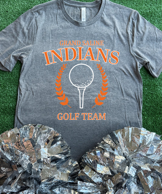 Grand Saline Indians Golf Team Tee