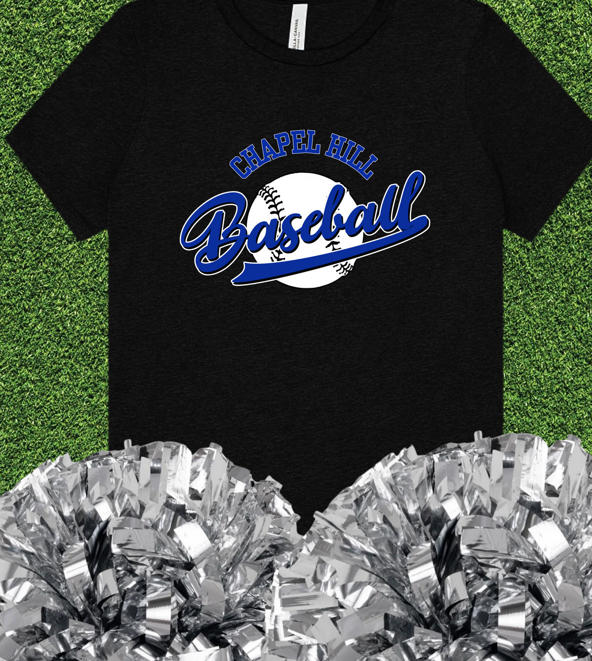 Chapel Hill Baseball Curve Tee