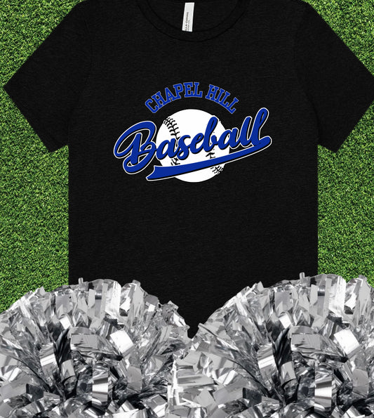 Chapel Hill Baseball Curve Tee