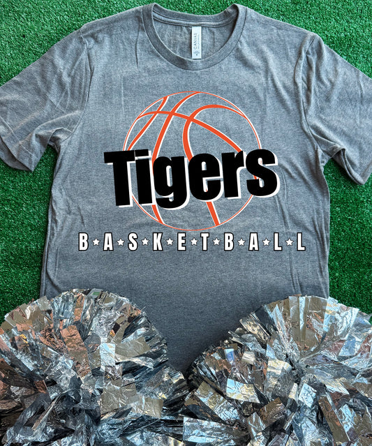 Tigers Basketball Tee