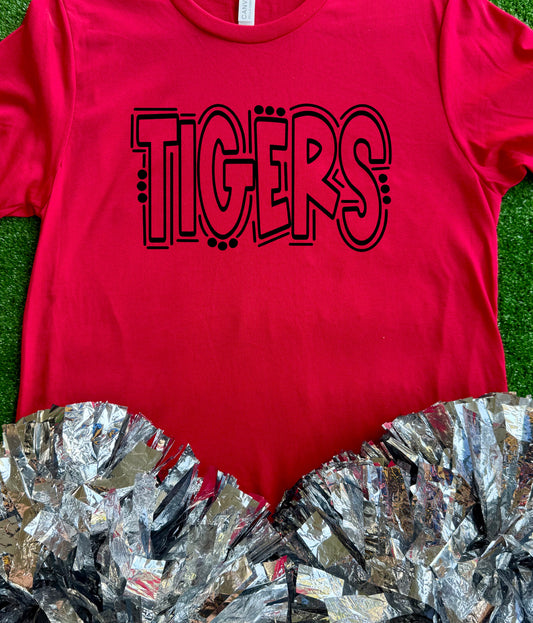 Terrell Tigers Doodle Tee