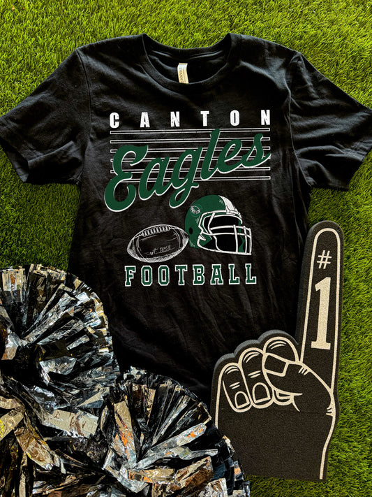 Canton Eagles Football Tee