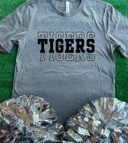 Tigers Outline Tee