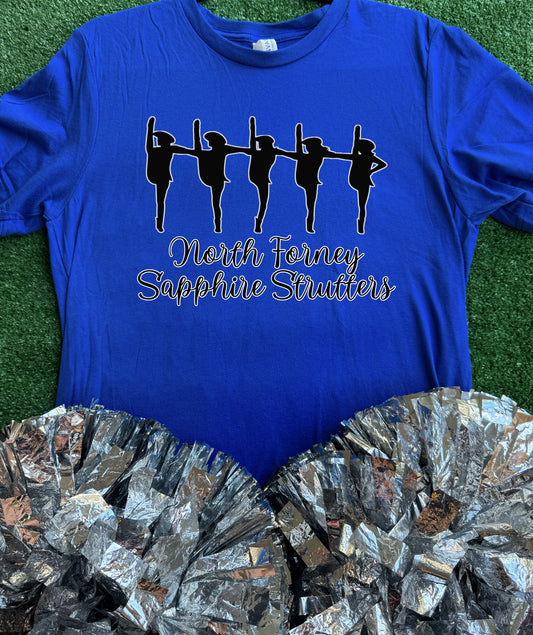 North Forney Sapphire Strutters Tee