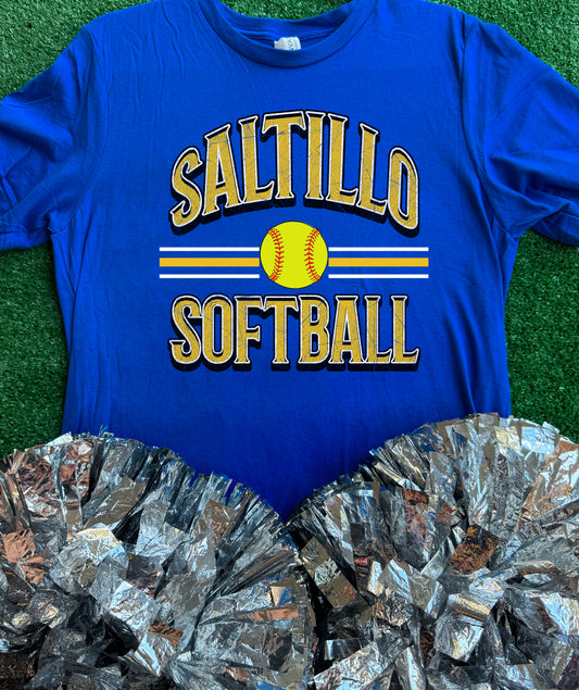 Saltillo Curve Softball Tee