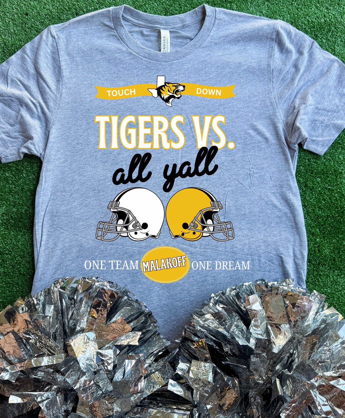 Malakoff Tigers VS All Yall Tee
