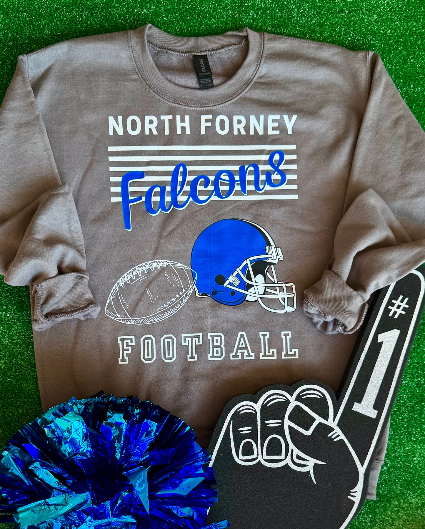 North Forney Falcons Football Graphic Sweatshirt