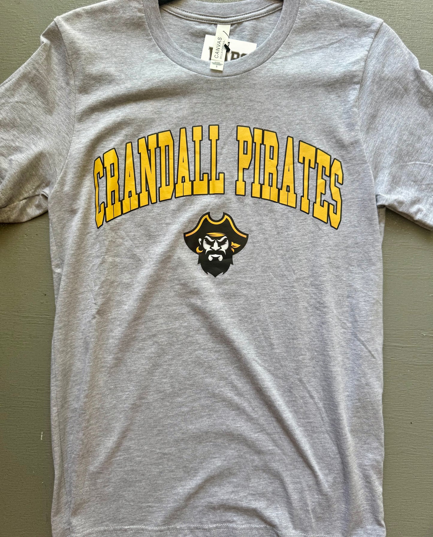 Crandall Pirates Logo Tee