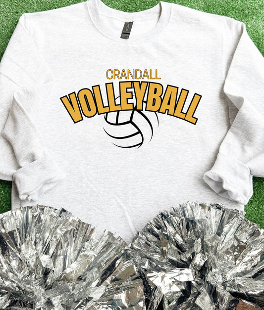 Crandall Pirates Volleyball Sweatshirt