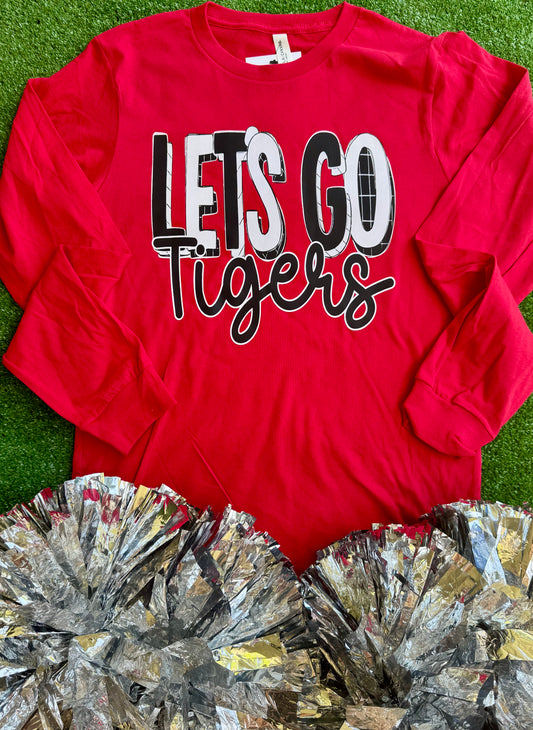 Terrell Tigers Let's Go Long Sleeve Tee