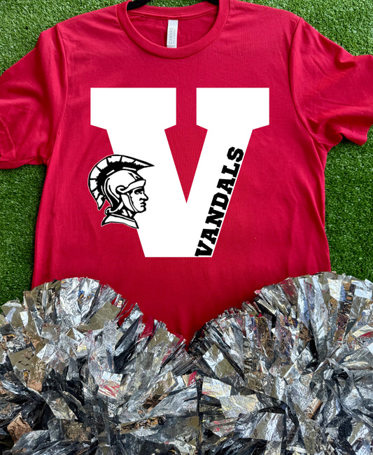 Van Vandals Logo Tee