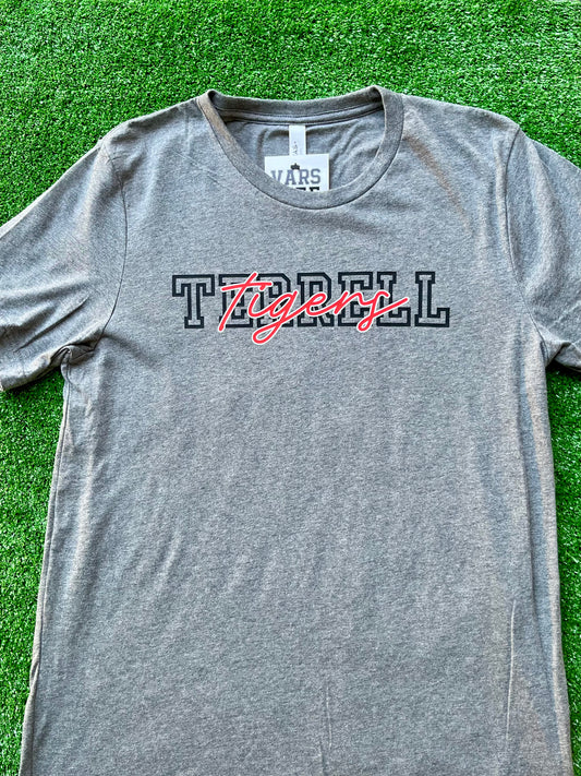 Terrell Tigers Inlay Tee