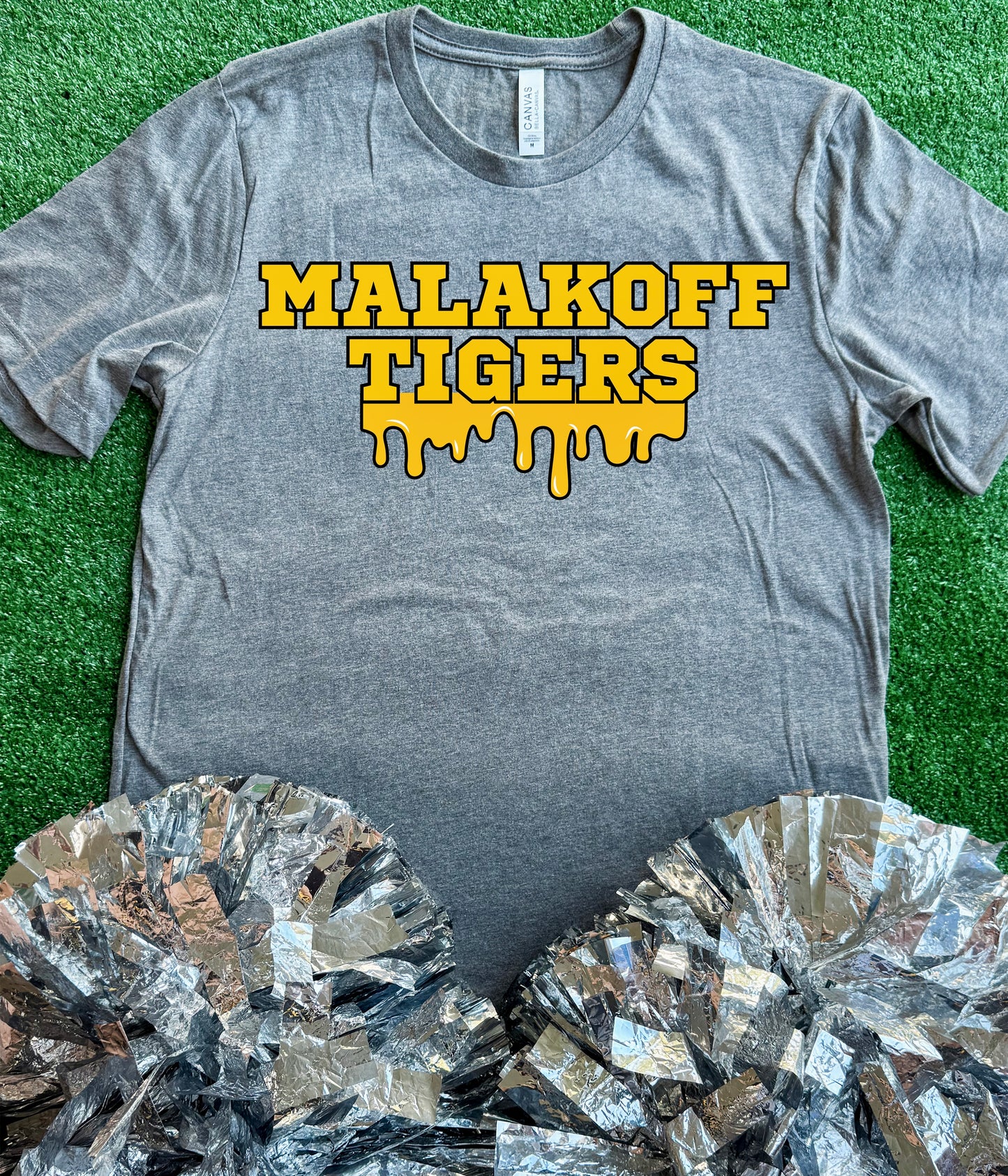 Malakoff Tigers Drip Tee