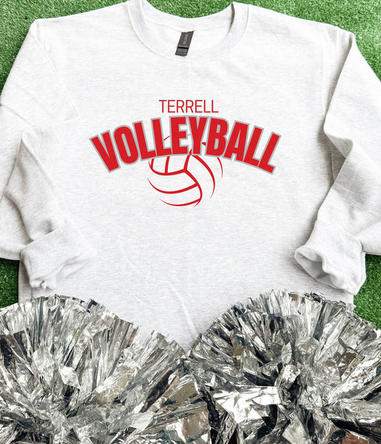 Terrell Tigers Volleyball Sweatshirt