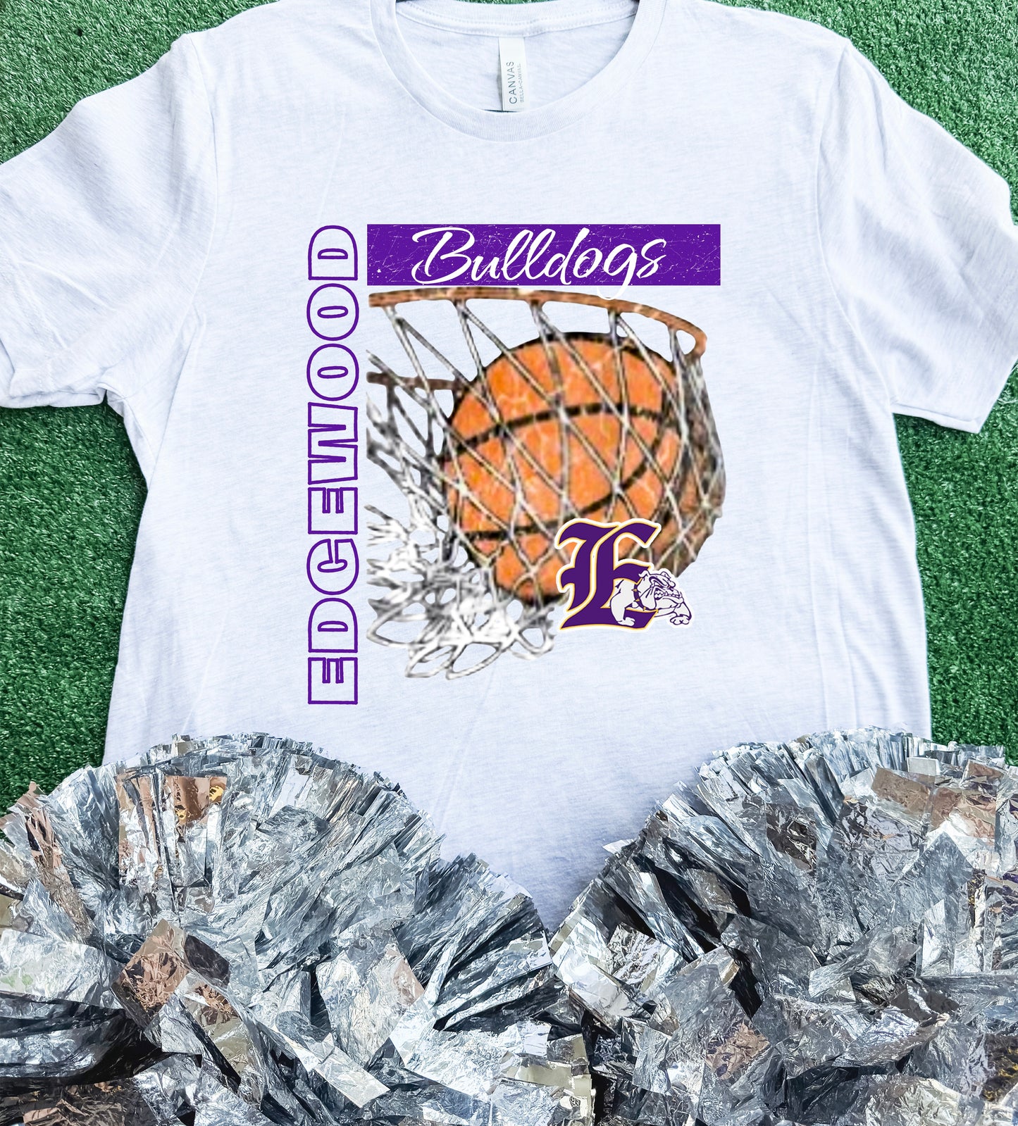 Edgewood Bulldogs BB Inlay Tee