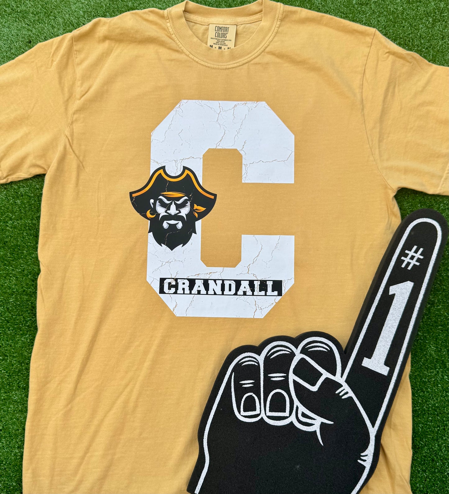 Crandall Pirates Logo Tee