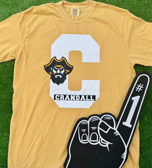 Crandall Pirates Logo Tee