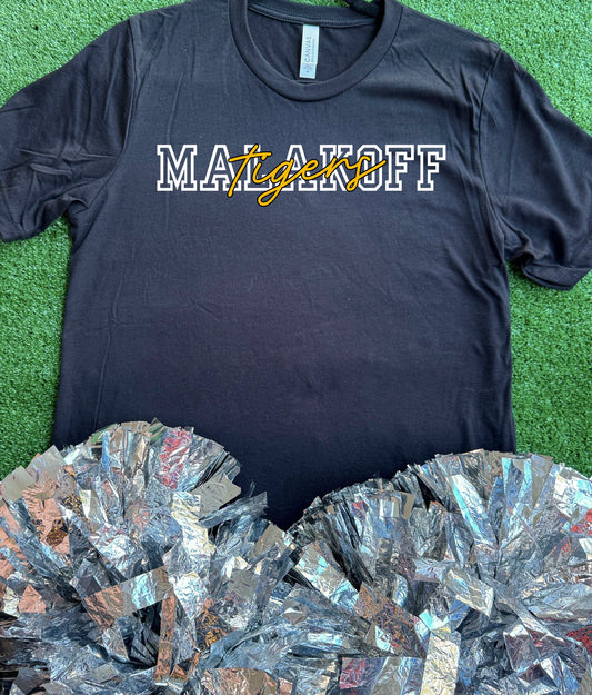 Malakoff Tigers Inlay Tee