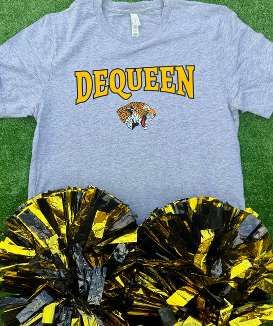 DeQueen Leopards Curve Tee