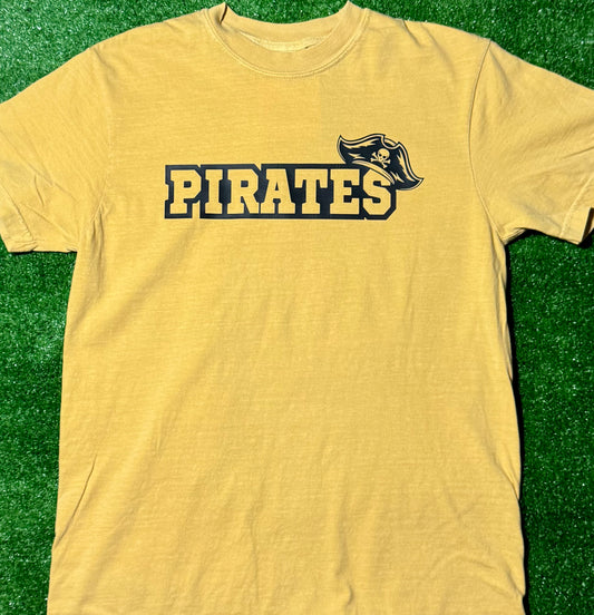 Crandall Pirates Block Tee