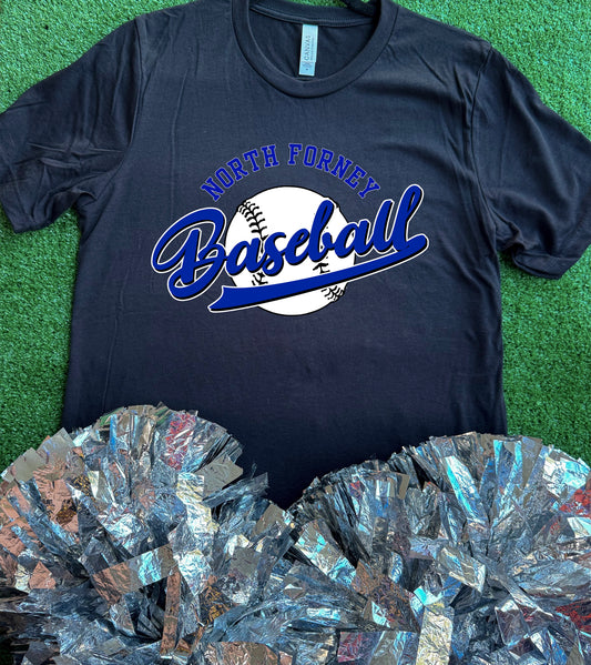 North Forney Falcons aseball Curve Tee