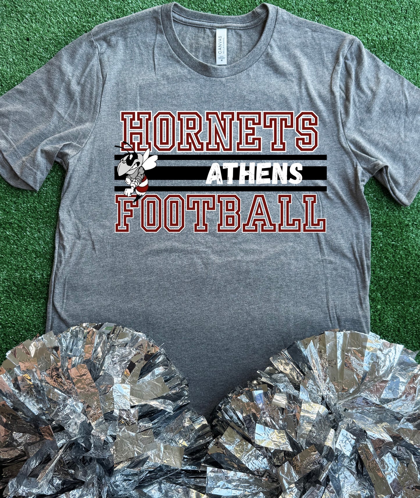 Athens Hornets Football Tee