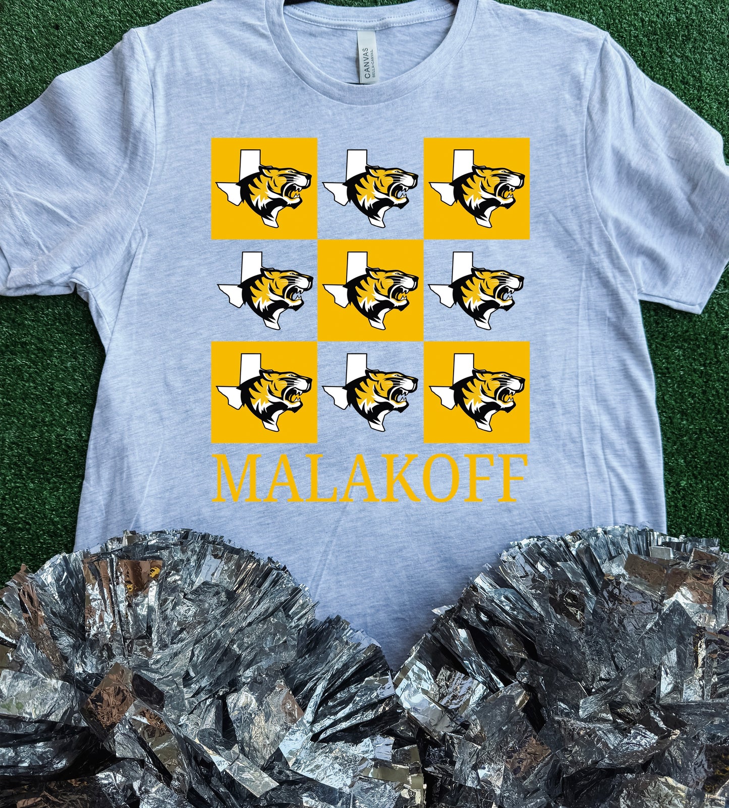 Malakoff Tigers Logo Tee