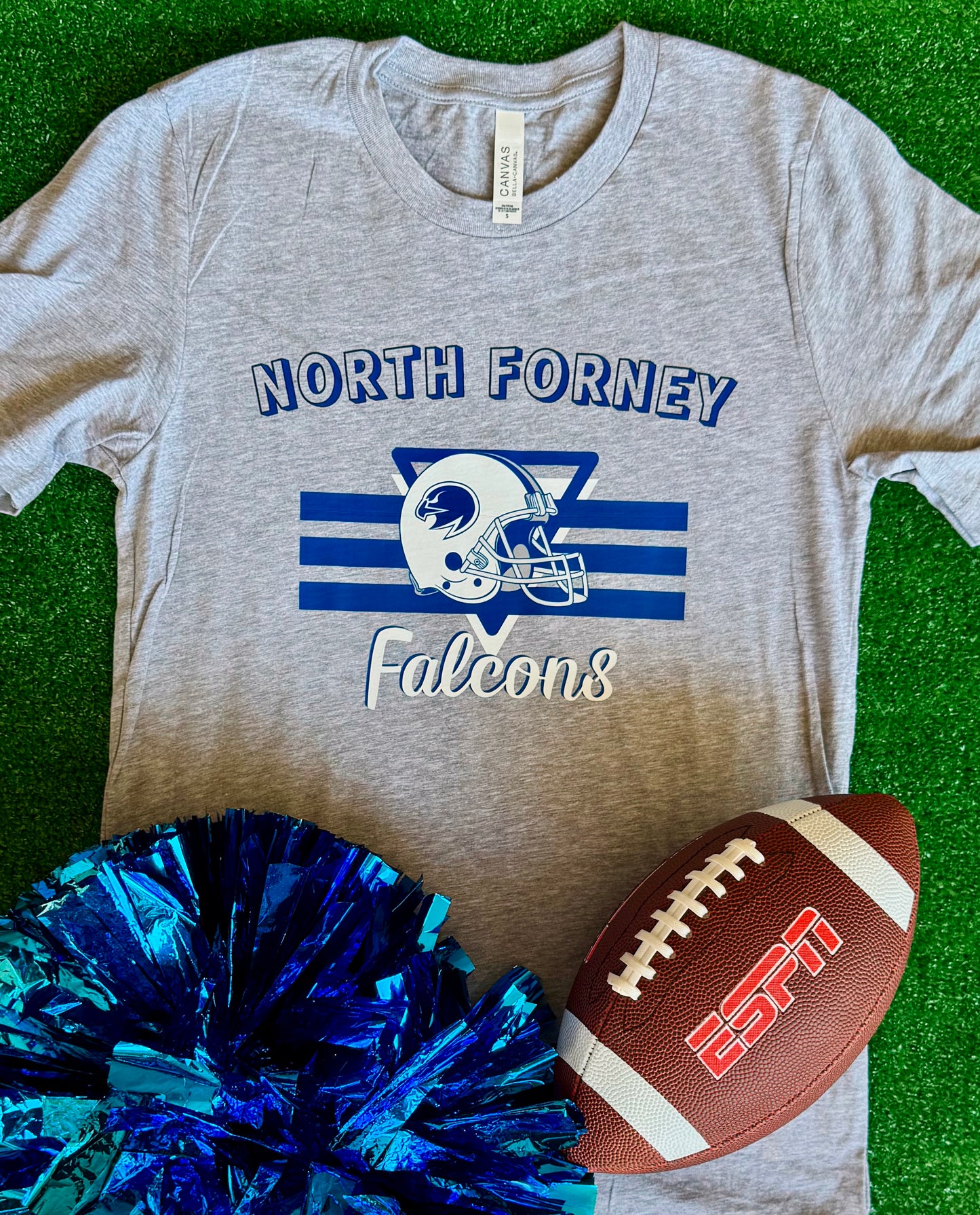 North Forney Falcons Helmet Tee